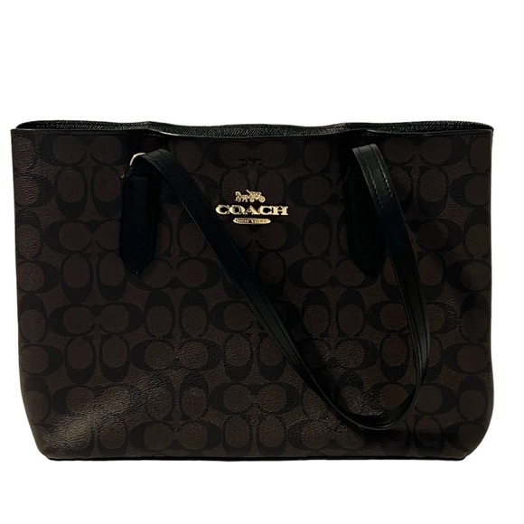 Coach Avenue Brown Carryall in Signature Canvas - Picture 3 of 16